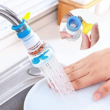 360° Water Saving Tap | Anti-Splash Faucet Sprayer & Kitchen Sink Aerator