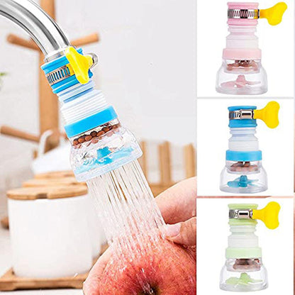 360° Water Saving Tap | Anti-Splash Faucet Sprayer & Kitchen Sink Aerator