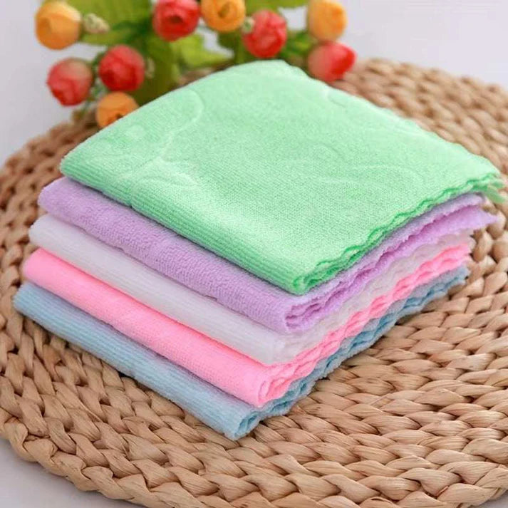 China Imported 3-Piece Premium Cleaning Towel Set | Multi-Purpose Kitchen Cleaning Cloth