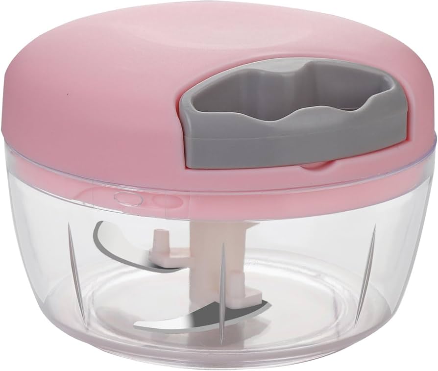 Eotia 3-Blade Manual Vegetable Chopper | Quick Food Cutter for Onion, Garlic & Vegetables