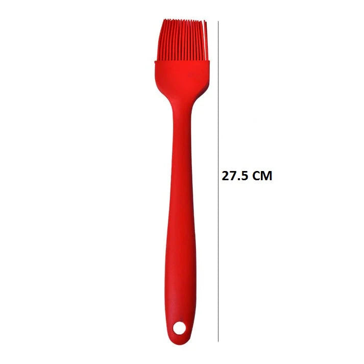 Premium Full Silicone Oil Brush | Heat Resistant Cooking, Baking & BBQ Basting Brush