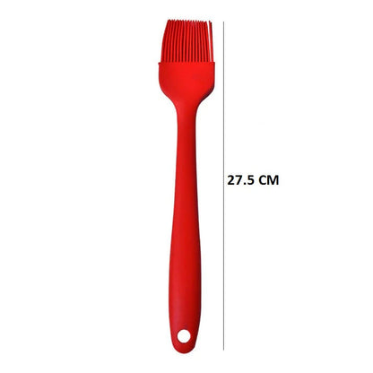 Premium Full Silicone Oil Brush | Heat Resistant Cooking, Baking & BBQ Basting Brush