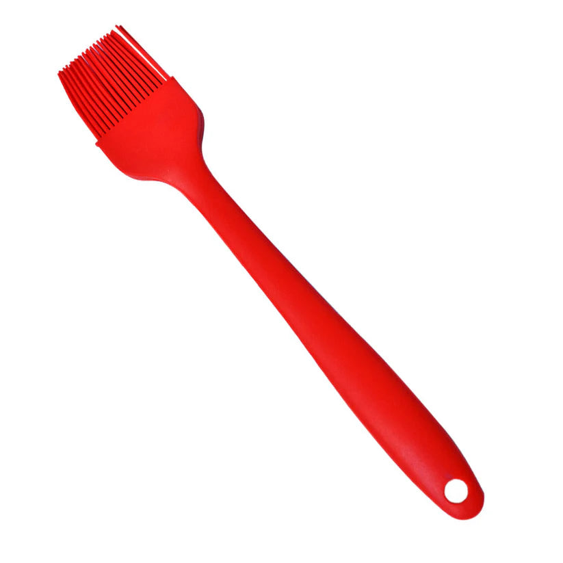 Premium Full Silicone Oil Brush | Heat Resistant Cooking, Baking & BBQ Basting Brush