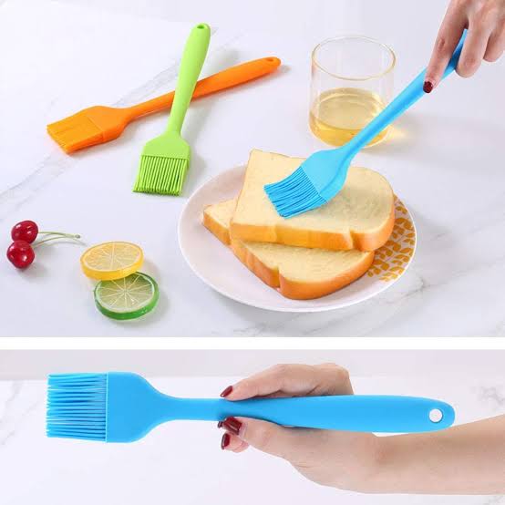 Premium Full Silicone Oil Brush | Heat Resistant Cooking, Baking & BBQ Basting Brush