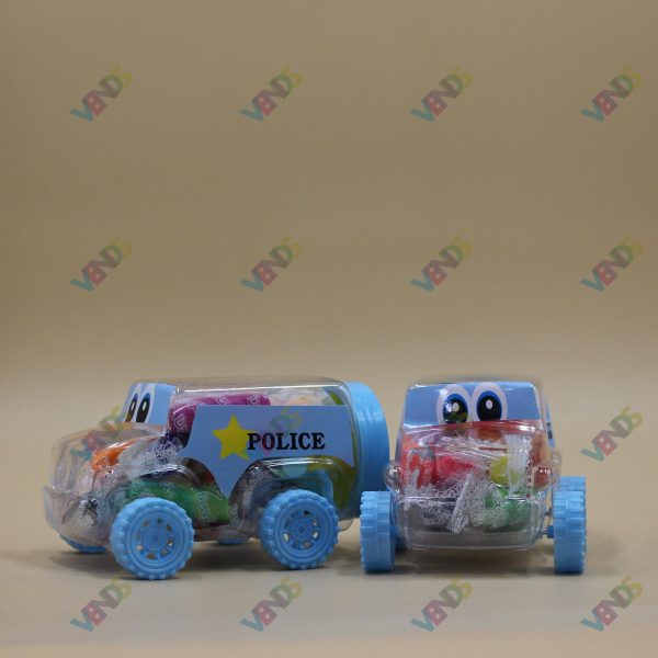 Police Car Clay Playset for Kids | DIY Modeling Clay Set | Multi-Color Creative Toy